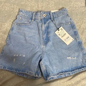 Zara Mom Shorts new